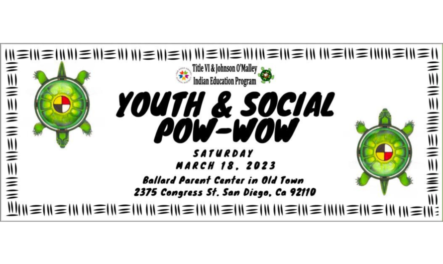 Empowering Native Youth: Youth & Social Pow Wow – March 18