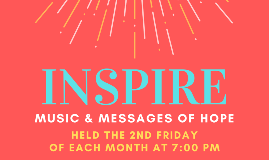 Music and Messages of Hope at September’s Inspire Concert