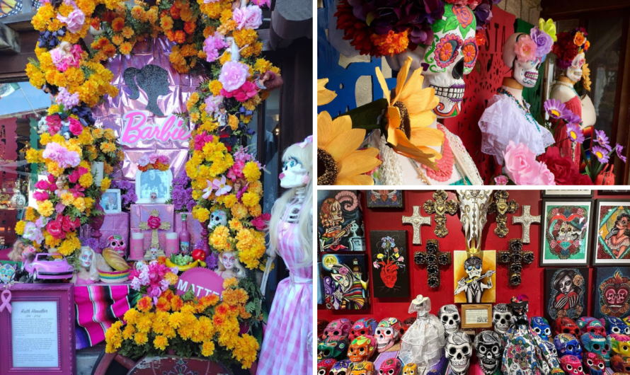 Live Art Demonstrations for Día de Los Muertos at Tienda de Reyes