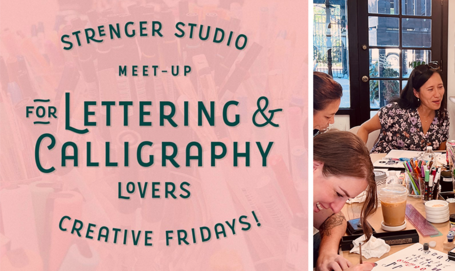 Creative Fridays: A Monthly Artistic Gathering at Strenger Studio